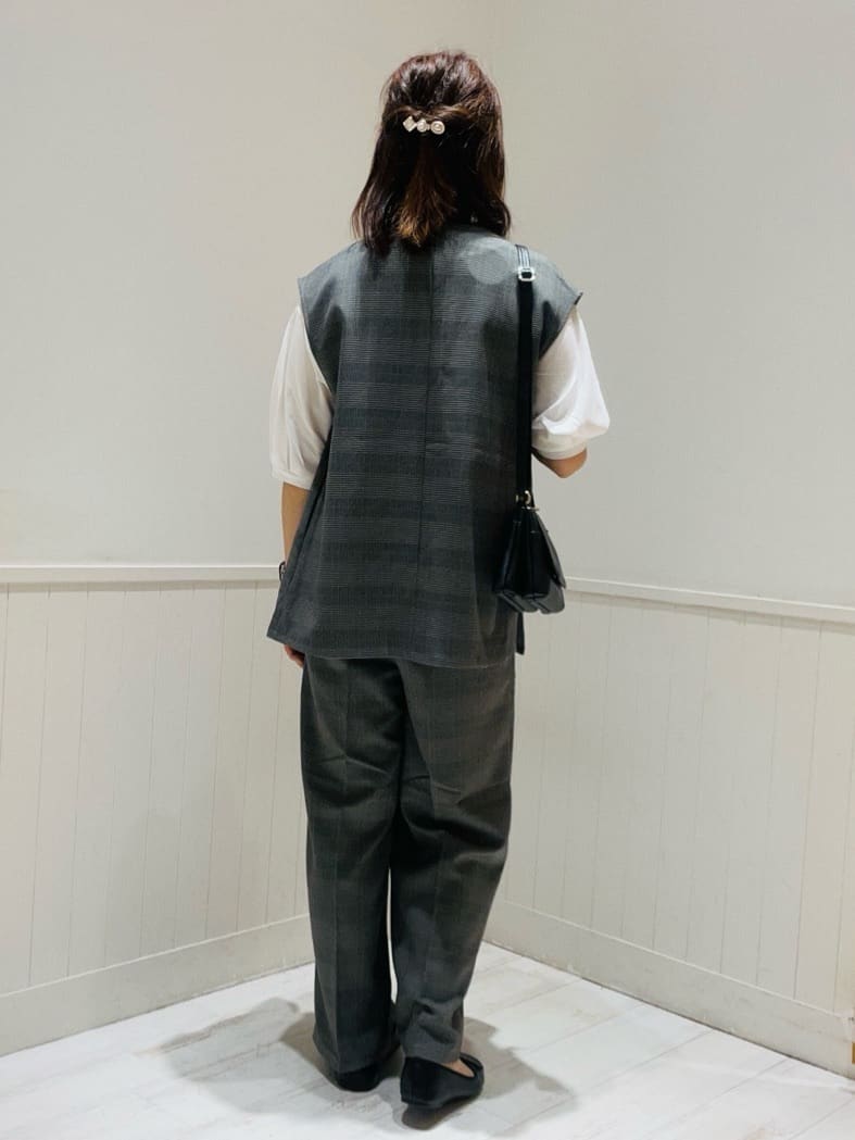 Kyonさんの「SHOO･LA･RUE｜【ひんやり/S-LL】大人の五分袖プリントTシャツ」を使ったコーディネート