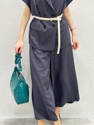 Miwaさんの「UNTITLED｜【古畑星夏さん着用/本革 旬トレンド】ナローベルト」を使ったコーディネート