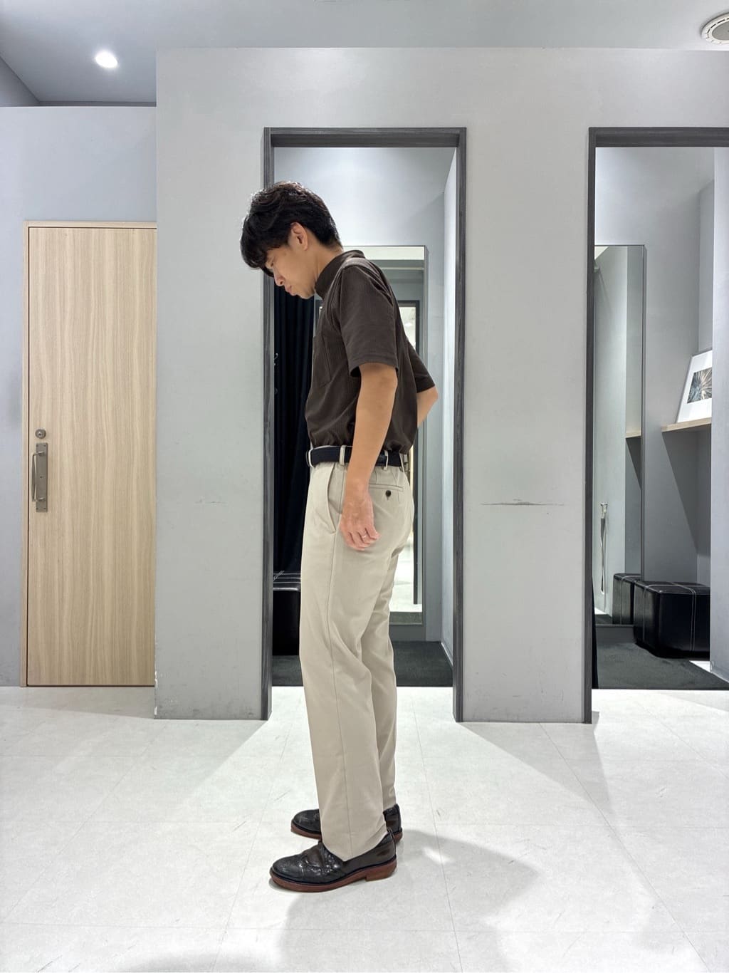 わいずみさんの「TAKEO KIKUCHI｜【COOL CITY WEAR】アーバンクール ジャケット /接触冷感・吸水速乾」を使ったコーディネート