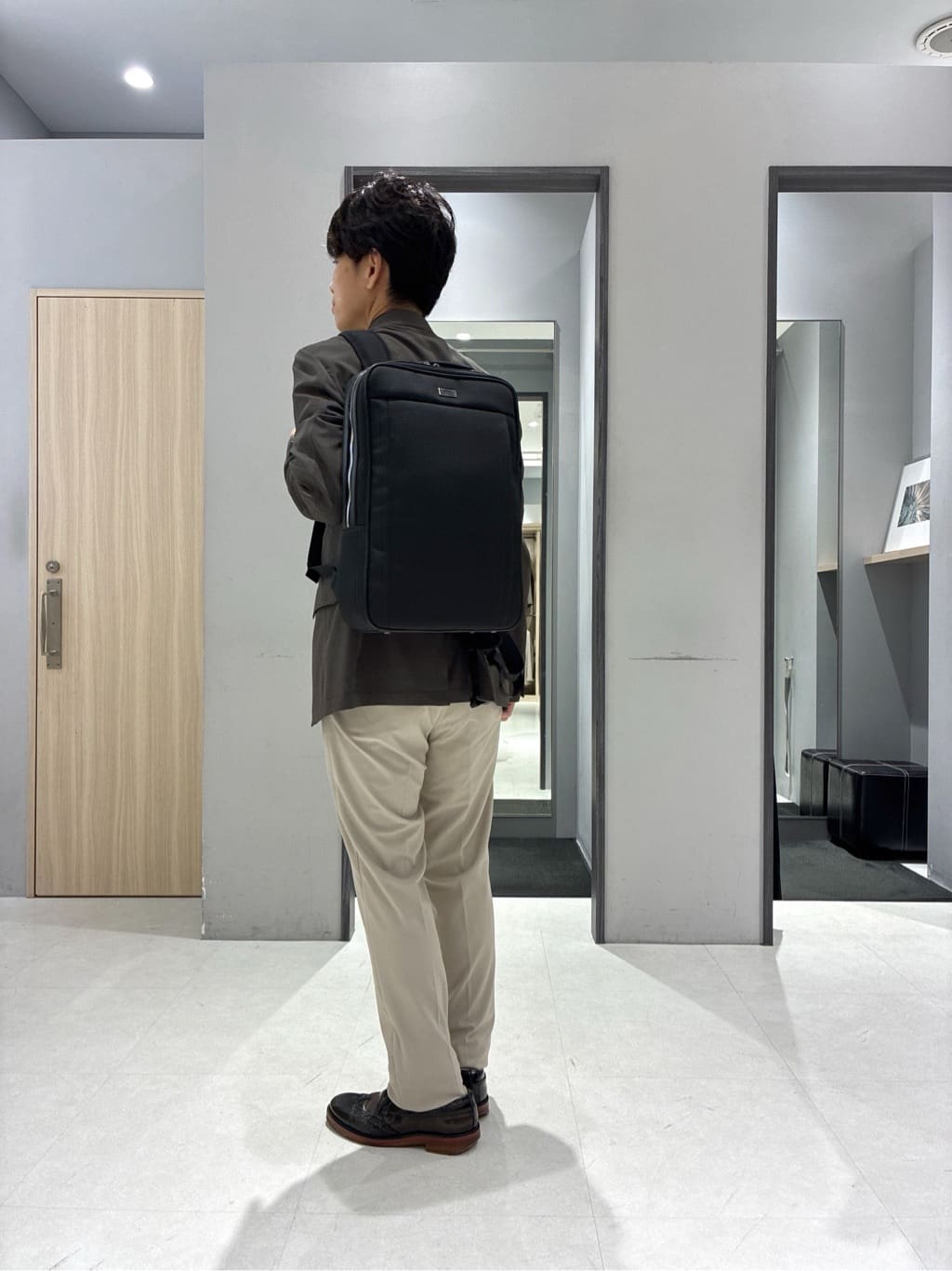 わいずみさんの「TAKEO KIKUCHI｜【COOL CITY WEAR】アーバンクール ジャケット /接触冷感・吸水速乾」を使ったコーディネート