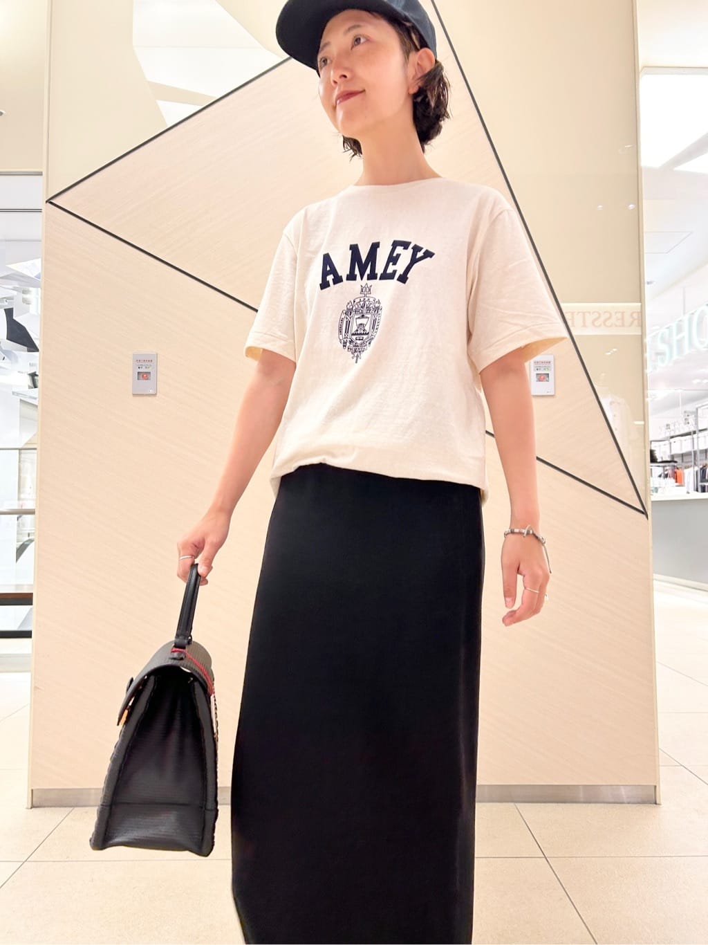 OCHIAIさんの「DRESSTERIOR｜【Safari5月号掲載】DRESSTERIORロゴキャップ」を使ったコーディネート