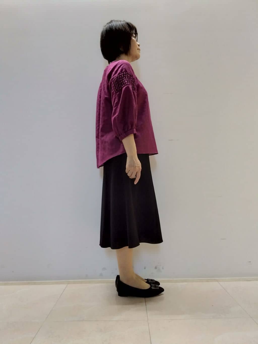 tokuさんの「Reflect｜【至福の履き心地】&rsquo;25秋冬 やみつきフラットパンプス」を使ったコーディネート