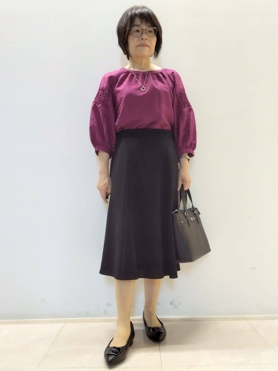 tokuさんの「Reflect｜【至福の履き心地】&rsquo;25秋冬 やみつきフラットパンプス」を使ったコーディネート
