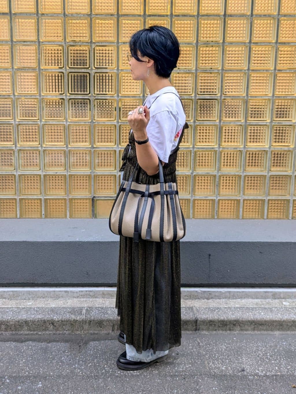 MTさんの「HIROKO HAYASHI｜PANIER（パニエ） ハンドバッグ」を使ったコーディネート