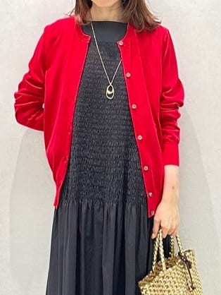 Miwaさんの「UNTITLED｜ライトダブルリングネックレス」を使ったコーディネート