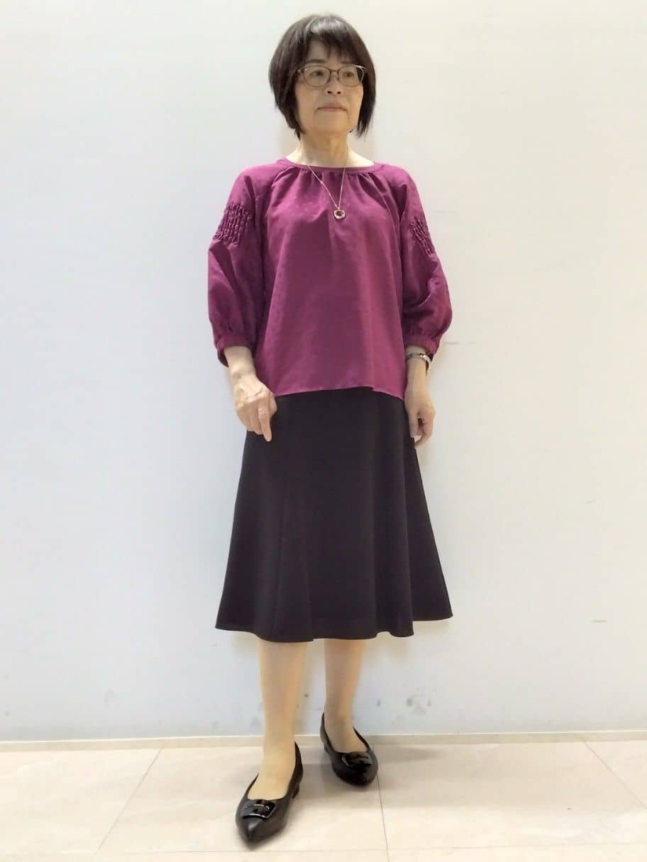 tokuさんの「Reflect｜【至福の履き心地】&rsquo;25秋冬 やみつきフラットパンプス」を使ったコーディネート