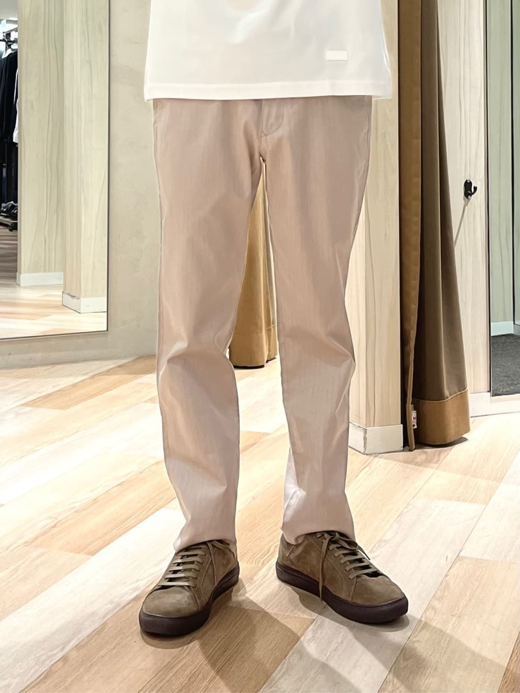 URAさんの「TAKEO KIKUCHI｜【COOL CITY WEAR】アーバンクール ジャケット /接触冷感・吸水速乾」を使ったコーディネート