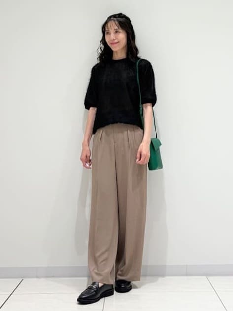 kayoさんの「INDIVI｜ヘアリージャカードトップス」を使ったコーディネート