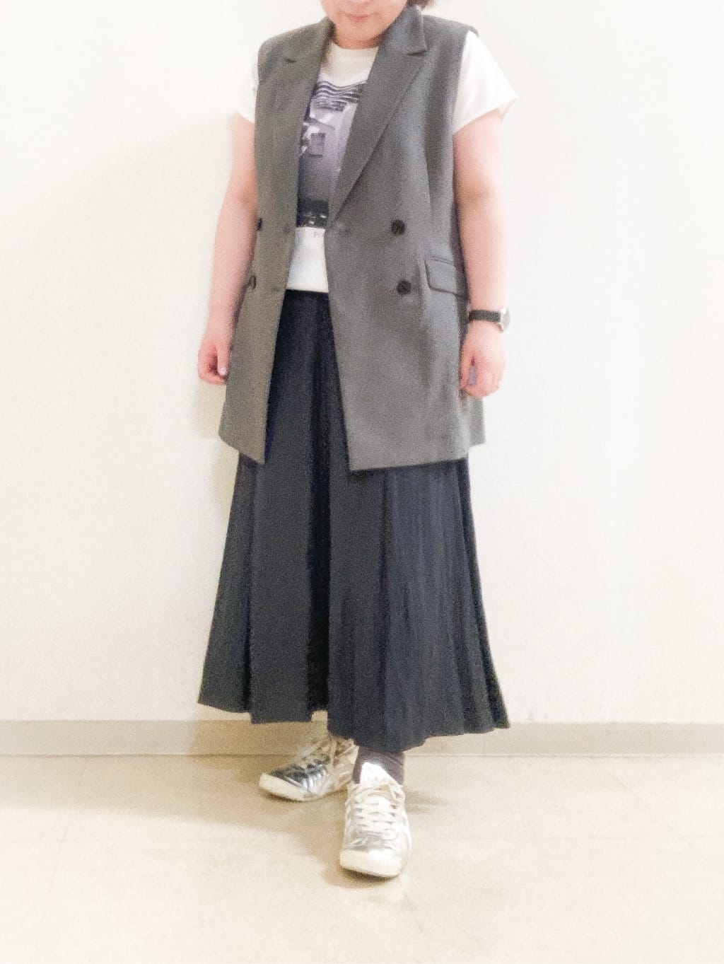 takedaさんの「UNTITLED｜【セットアップ可/洗える】スラブテーラードカラージレ」を使ったコーディネート