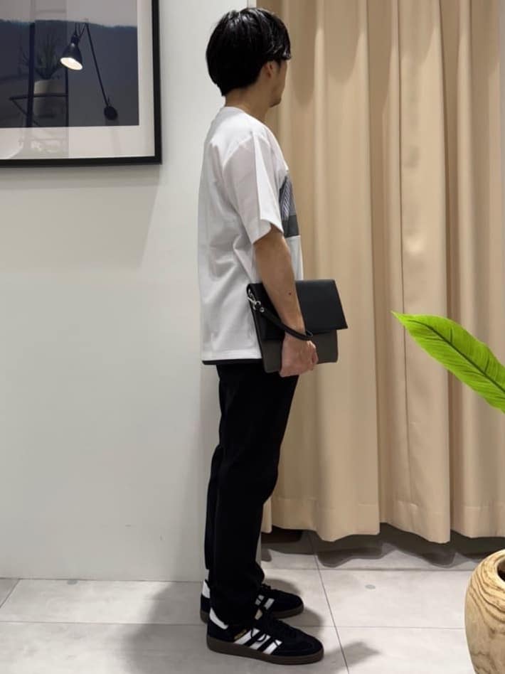 はさんの「THE SHOP TK｜プレミアムスキニーパンツ ストレッチ+ 接触冷感／洗濯機OK」を使ったコーディネート