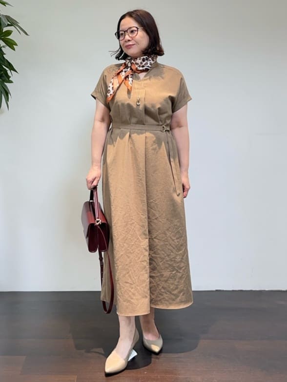 Asamiさんの「UNTITLED｜メタリックメッシュトート」を使ったコーディネート