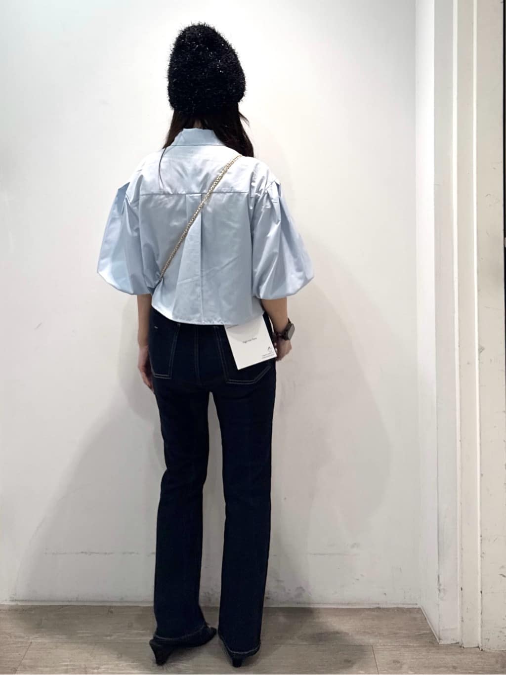 yuicciさんの「OPAQUE.CLIP｜バルーンスリーブシャツ【洗濯機洗い可】」を使ったコーディネート