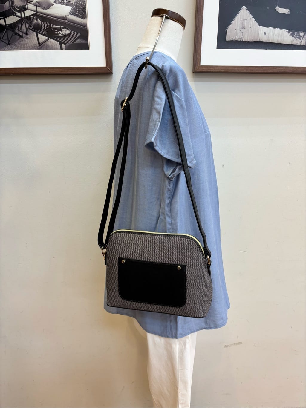 maiさんの「SHOO･LA･RUE｜【S-LL/ひんやり】インせず決まる タックプリーツシャツ」を使ったコーディネート