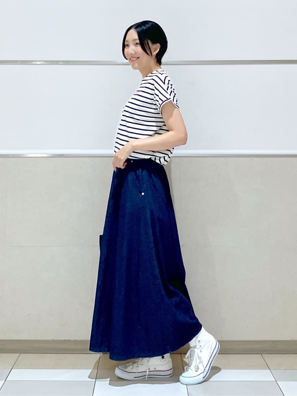 eriko さんの「Dessin｜【CONVERSE/コンバース】ハイカット」を使ったコーディネート