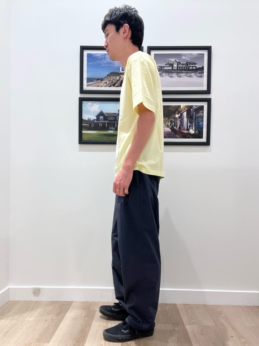 oikawaさんの「Dessin｜【ユニセックス・洗える】Deddy刺繍入り オーガニックコットンTシャツ」を使ったコーディネート