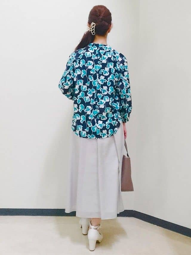 花さんの「Reflect｜【カジュアルにもエレガントにも◎】ダブルリングネックレス」を使ったコーディネート