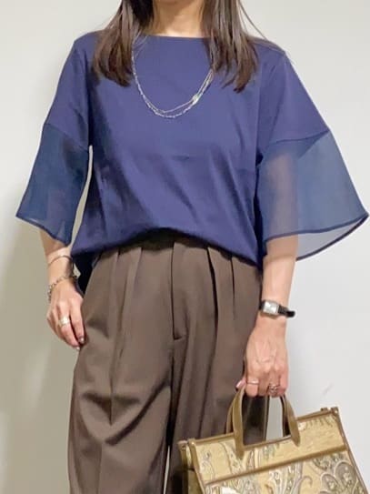 tomoさんの「UNTITLED｜コットンキャミソール」を使ったコーディネート