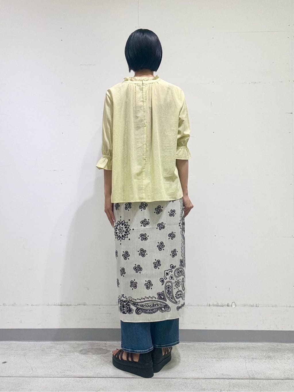 naoさんの「INDIVI｜【洗える/コットン】ピンタックシアーブラウス」を使ったコーディネート