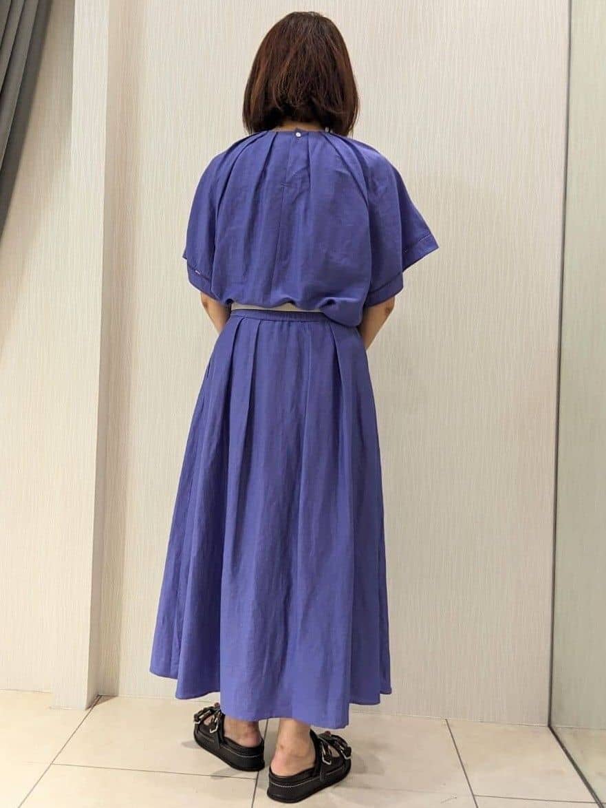 u-macoさんの「UNTITLED｜【追加】ライトダブルリングネックレス」を使ったコーディネート