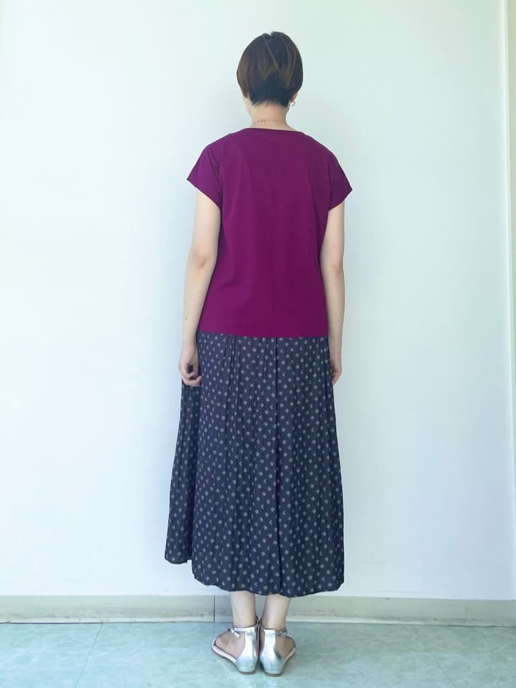 aliceさんの「UNTITLED｜【洗える/Tシャツ】ツイストプルオーバー」を使ったコーディネート
