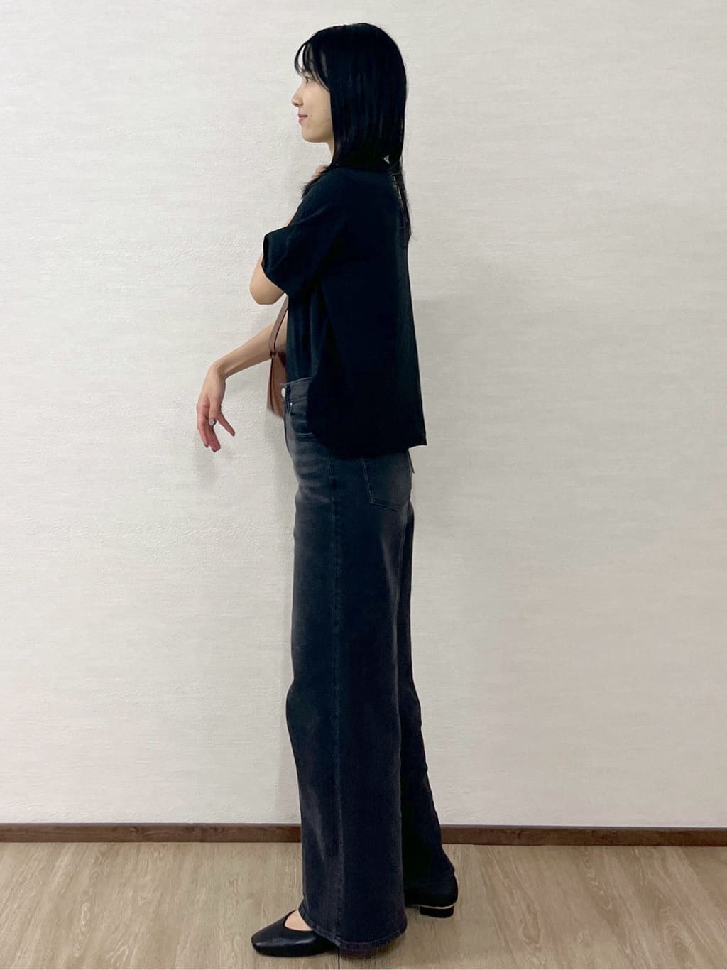 sachikoさんの「OPAQUE.CLIP｜ガーターボリュームスリーブニット【UVケア／洗濯機洗い可】」を使ったコーディネート