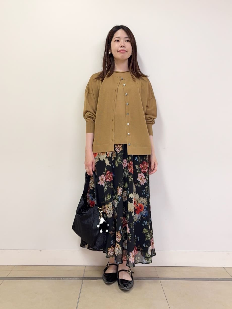 asamiさんの「UNTITLED｜【アンサンブル可/洗える】シアーノースリーブ プルオーバー」を使ったコーディネート
