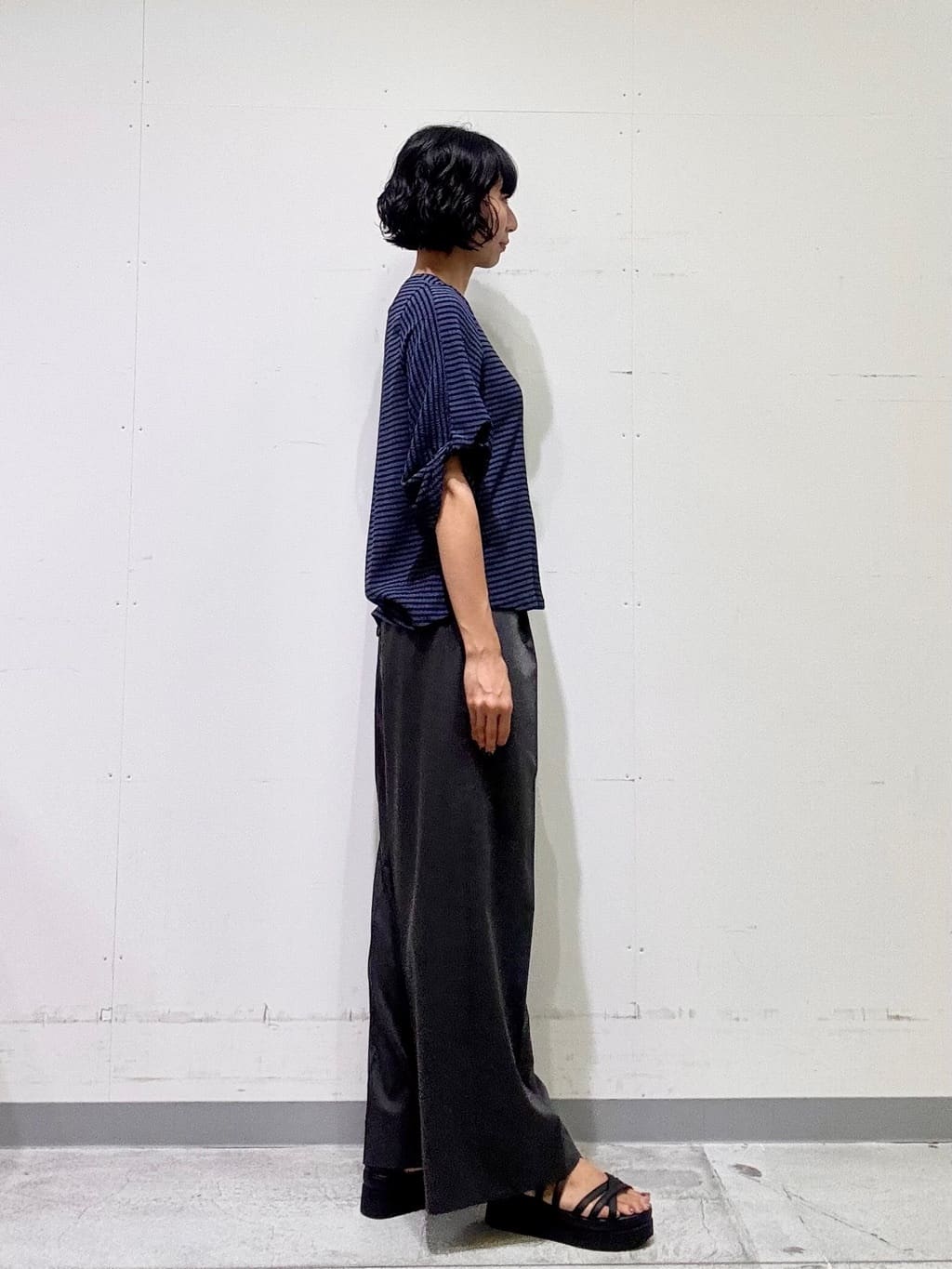 naoさんの「INDIVI｜【軽く羽織れる！】ダブルジャケット」を使ったコーディネート