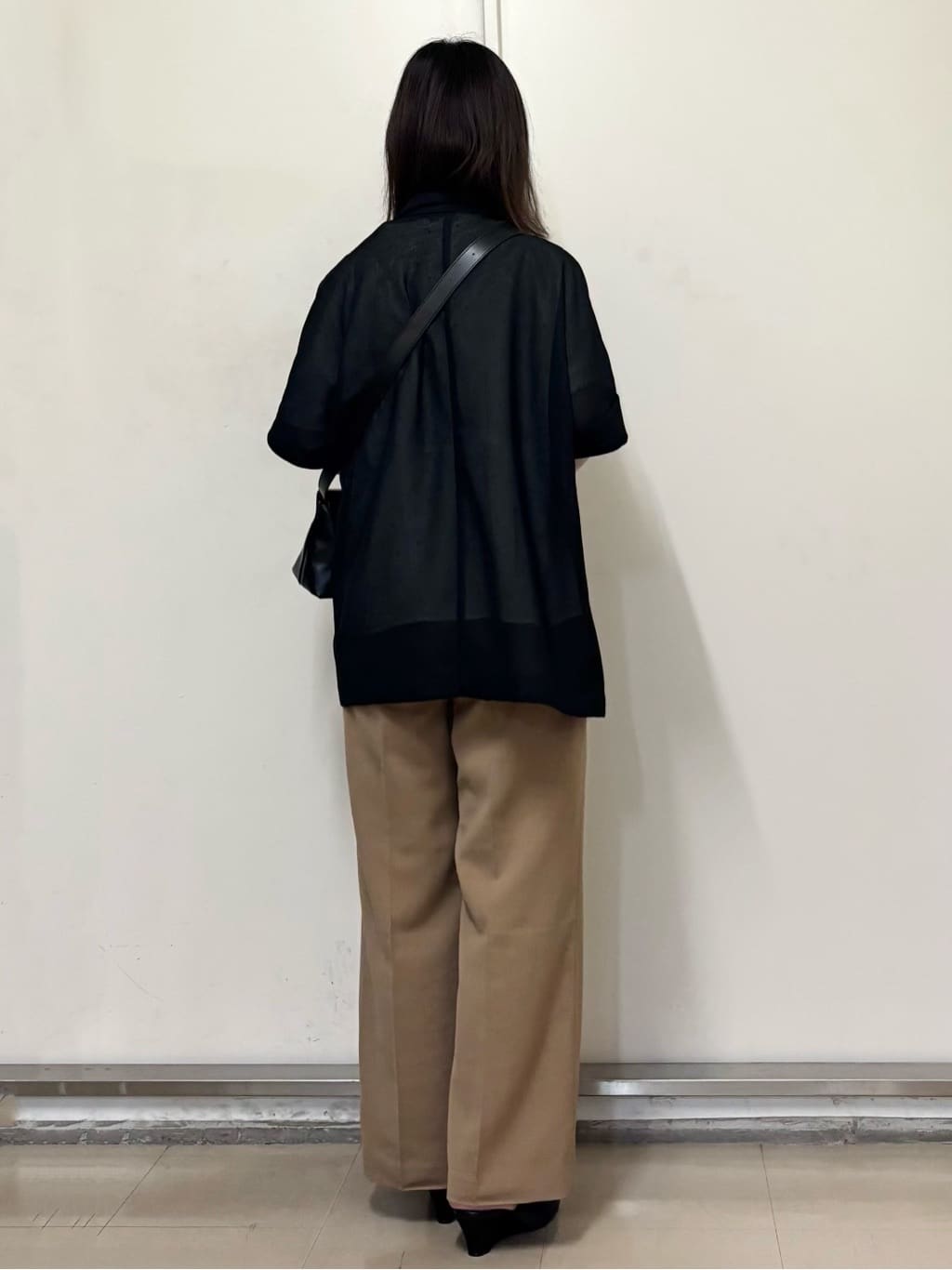 やまさんの「OPAQUE.CLIP｜プリントペプラムブラウス【洗濯機洗い可】」を使ったコーディネート