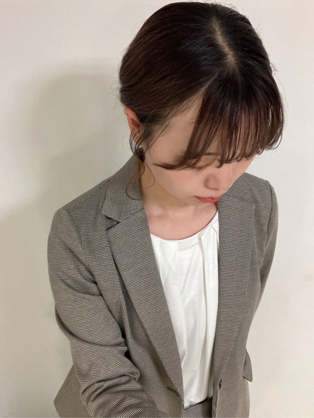 MAYUKIさんの「index｜《5色展開／XS-LLサイズ》ストレッチテーラードジャケット／セットアップ対応【イージーアイロン】」を使ったコーディネート