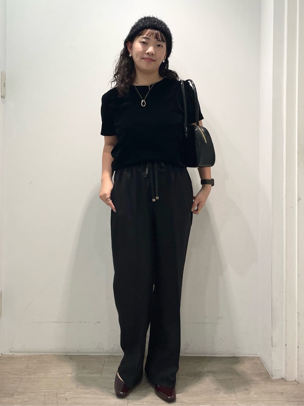 sumicaさんの「OPAQUE.CLIP｜フロッキーチュールTシャツ【洗濯機洗い可】」を使ったコーディネート