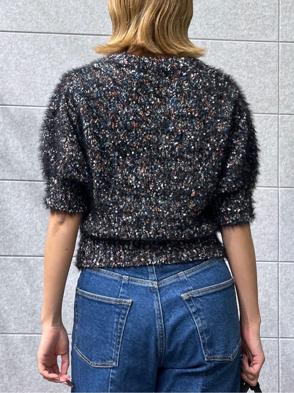 Harukaさんの「INDIVI｜カラーネップニット」を使ったコーディネート