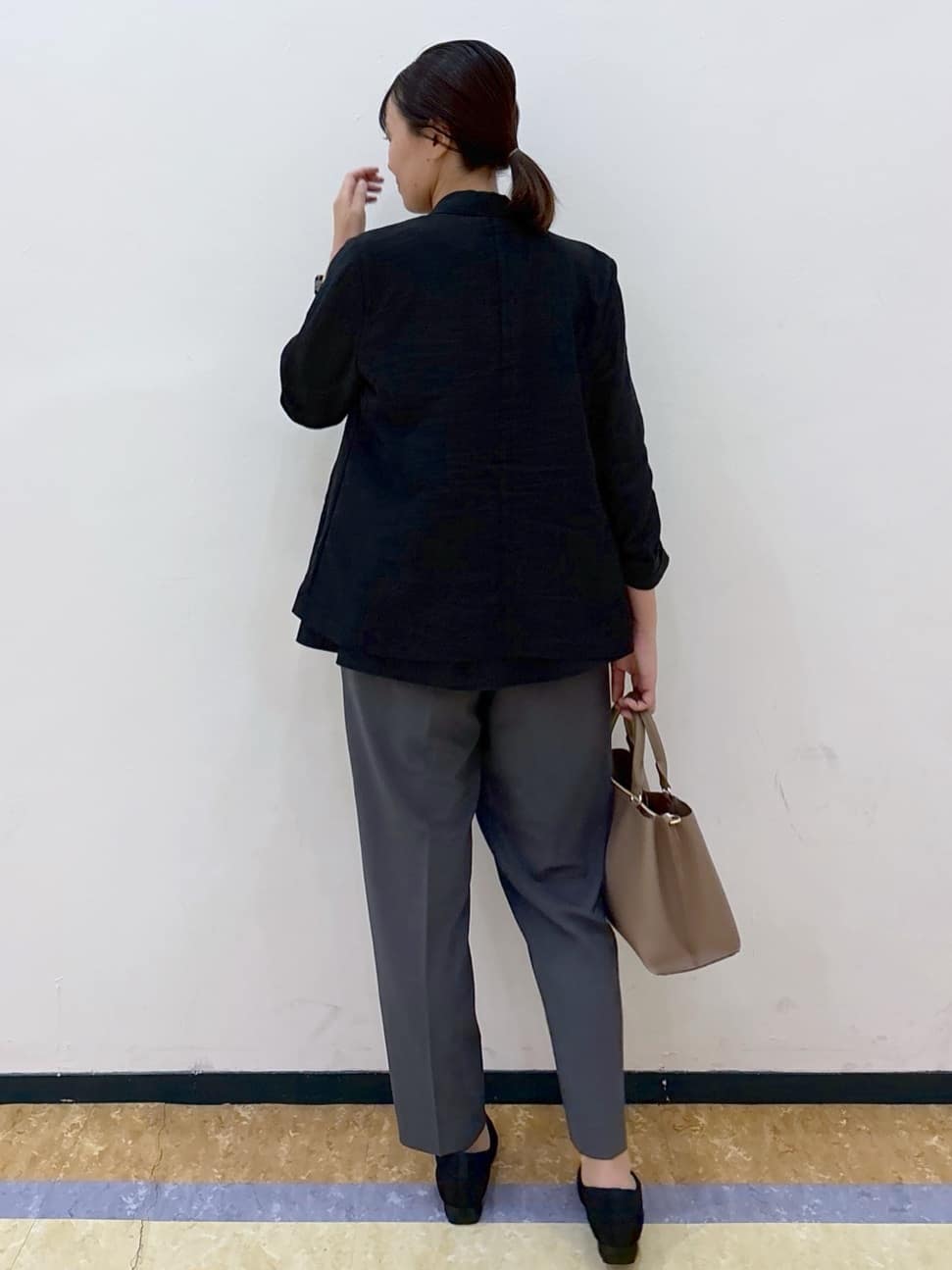 akariさんの「index｜ノースリペプラムドッキングトップス【洗濯機洗い可／接触冷感】」を使ったコーディネート