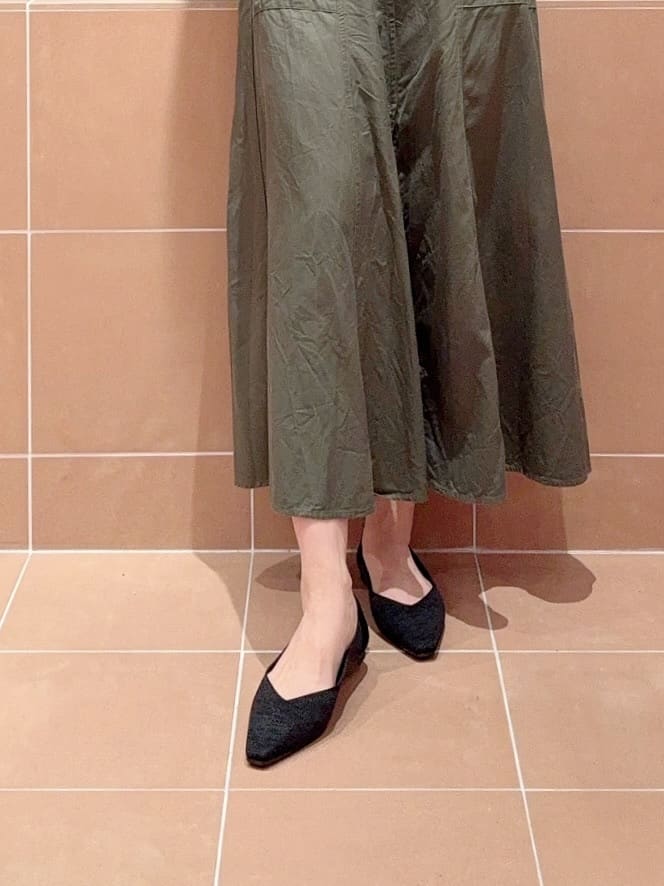 kaoriさんの「ESPERANZA｜Oito和紙フラットパンプス」を使ったコーディネート