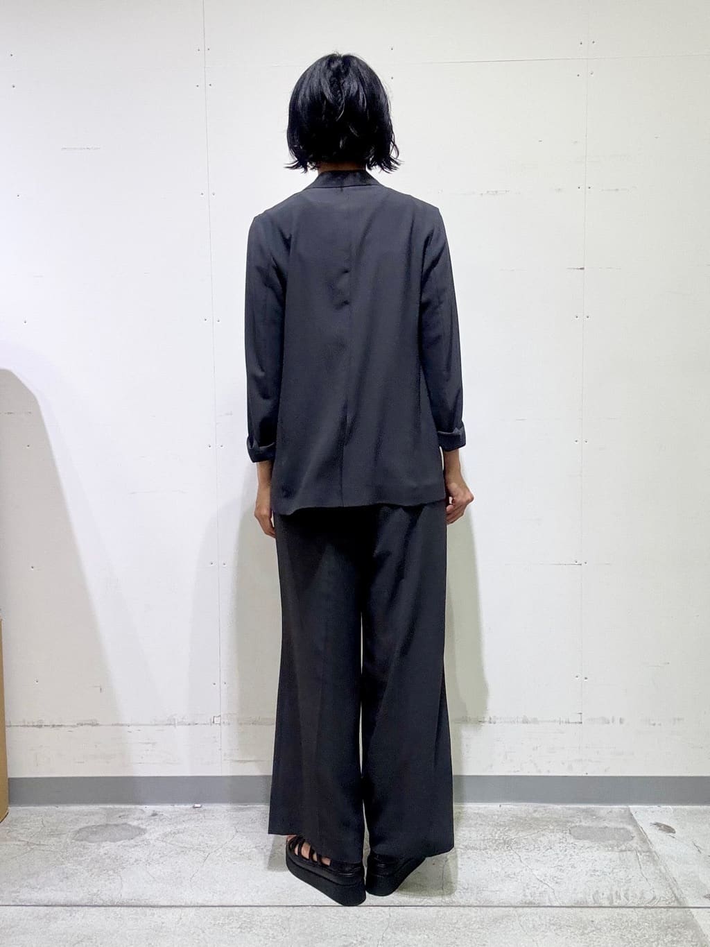 naoさんの「INDIVI｜【軽く羽織れる！】ダブルジャケット」を使ったコーディネート