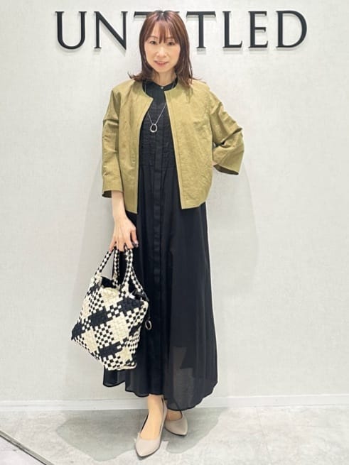 Miwaさんの「UNTITLED｜フープトップネックレス」を使ったコーディネート