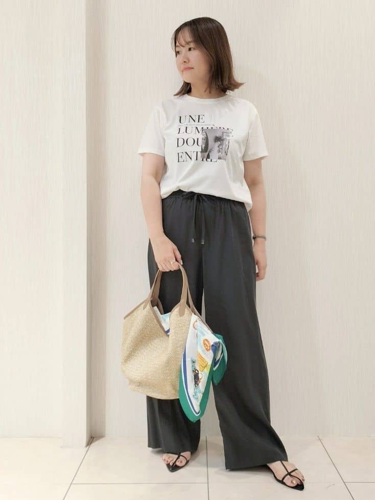 naokoさんの「UNTITLED｜【ロゴT/プリントT】グラフィックTシャツ」を使ったコーディネート