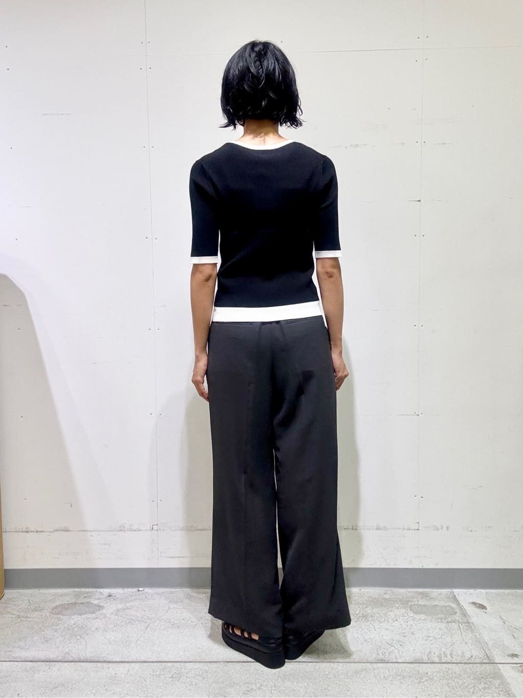 naoさんの「INDIVI｜【軽く羽織れる！】ダブルジャケット」を使ったコーディネート