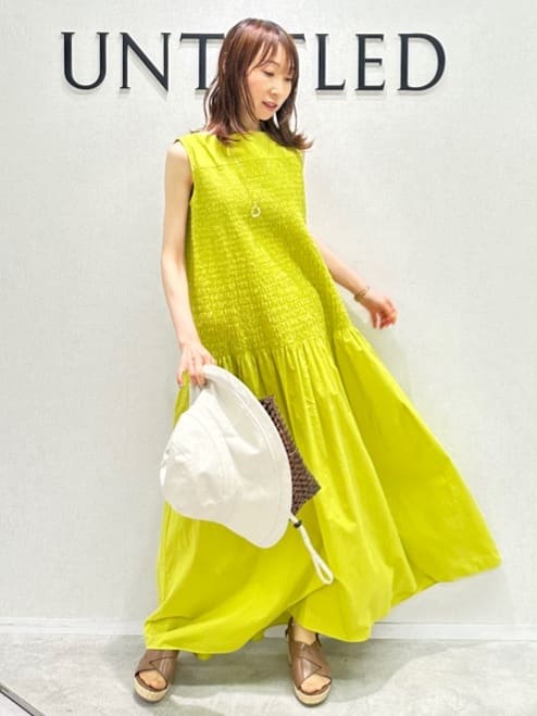 Miwaさんの「UNTITLED｜メタリックメッシュトート」を使ったコーディネート