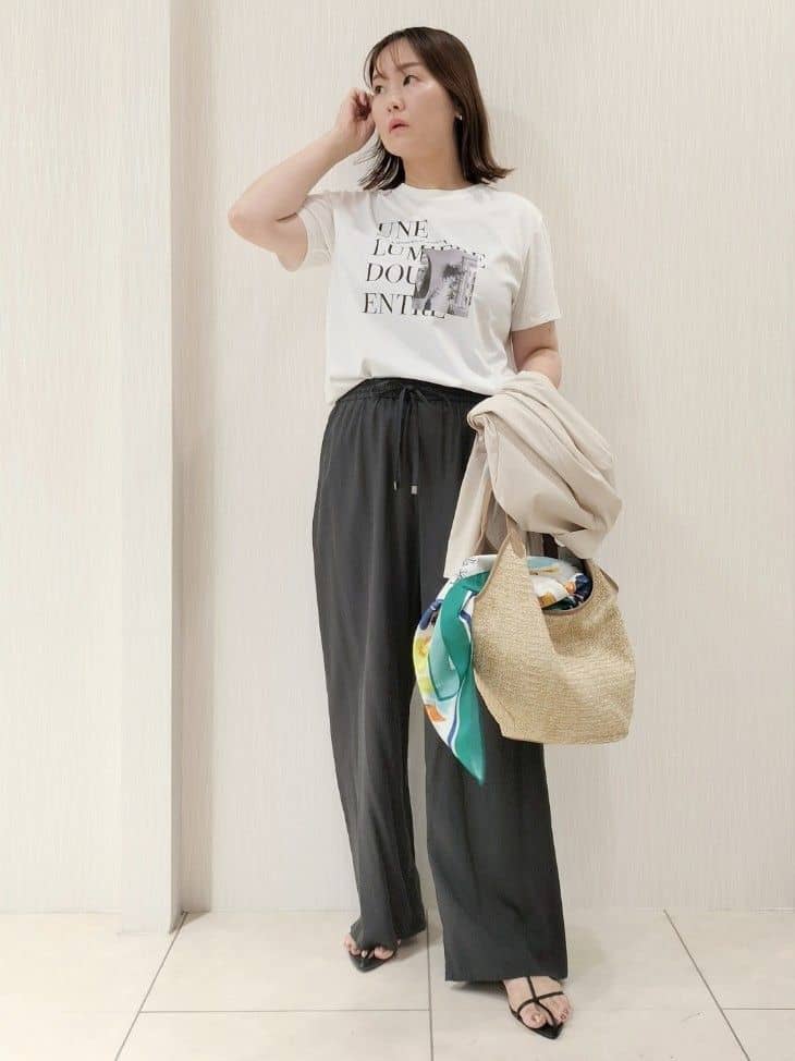 naokoさんの「UNTITLED｜【ロゴT/プリントT】グラフィックTシャツ」を使ったコーディネート