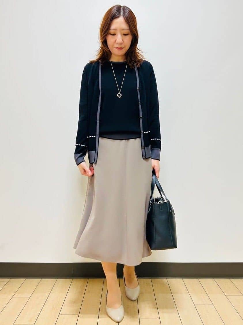 miiiさんの「Reflect｜ラインストーン＋リングデザインネックレス」を使ったコーディネート