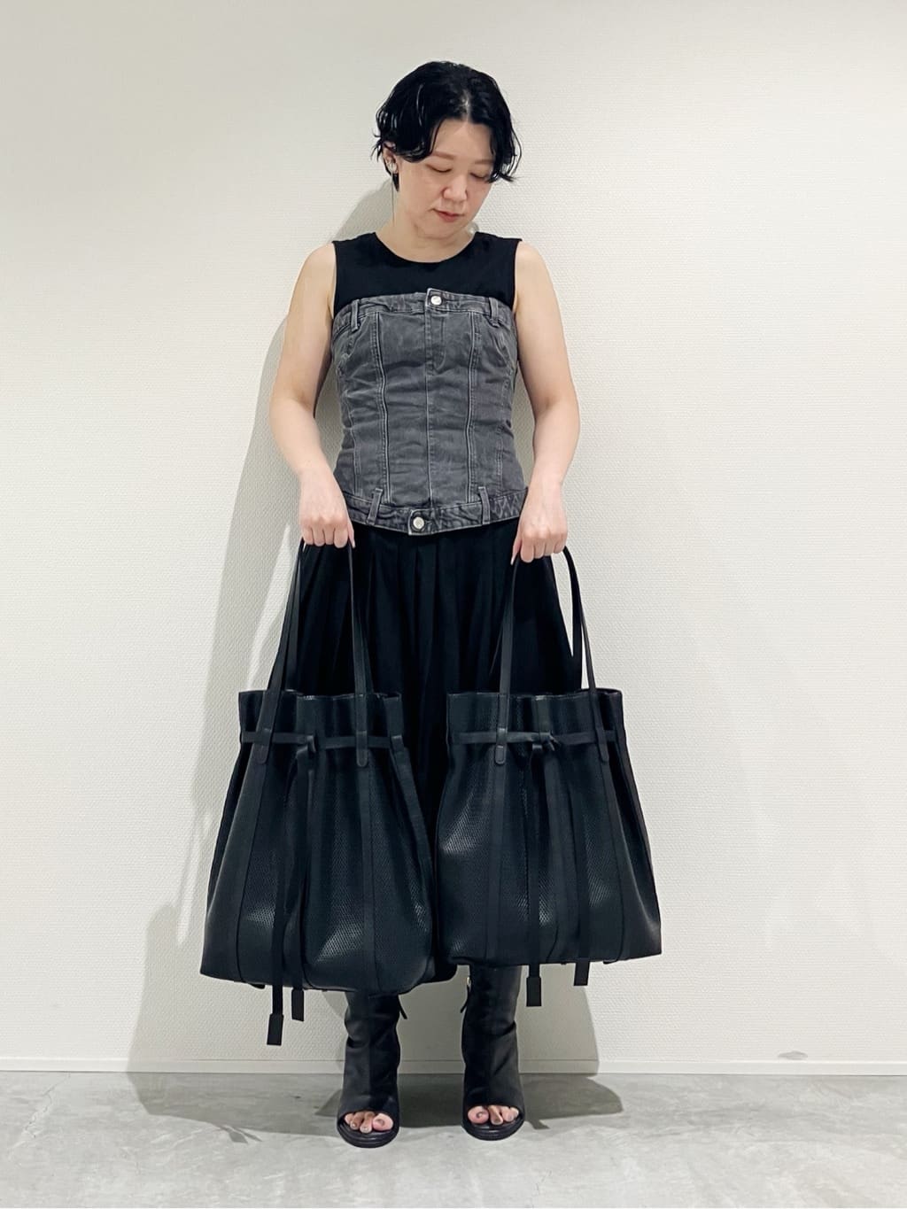 Cさんの「HIROKO HAYASHI｜PANIER（パニエ）トートバッグM」を使ったコーディネート