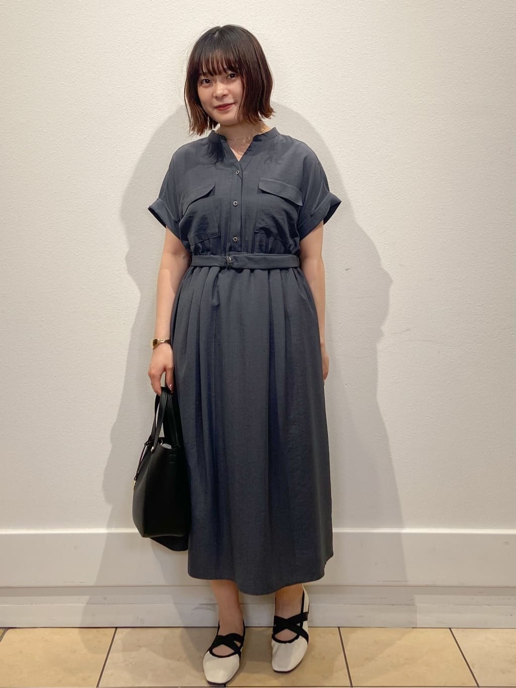 kimiさんの「index｜《美人百花掲載》ビジュークルーネックカーディガン【洗濯機洗い可／UVケア／接触冷感／抗ピル】」を使ったコーディネート