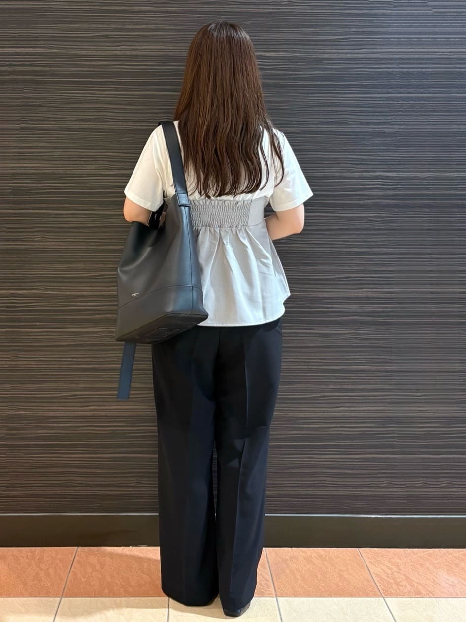 かなさんの「OPAQUE.CLIP｜【抗菌防臭加工】ニットフラットパンプス」を使ったコーディネート