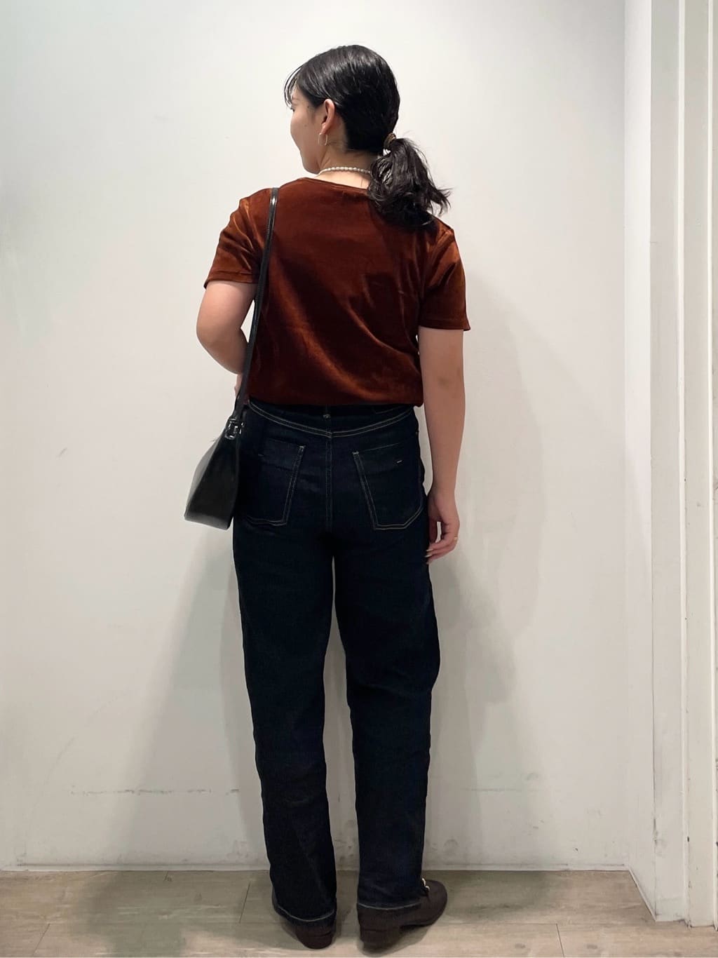 sumicaさんの「OPAQUE.CLIP｜フロッキーチュールTシャツ【洗濯機洗い可】」を使ったコーディネート