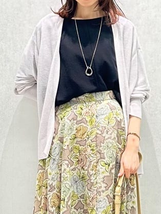 Miwaさんの「UNTITLED｜コットンキャミソール」を使ったコーディネート