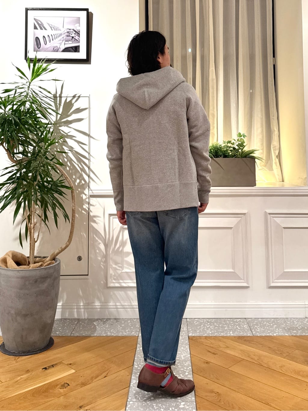 kawarataniさんの「DRESSTERIOR｜【ベストセラー】デキシー吊裏毛ジップアップパーカ」を使ったコーディネート
