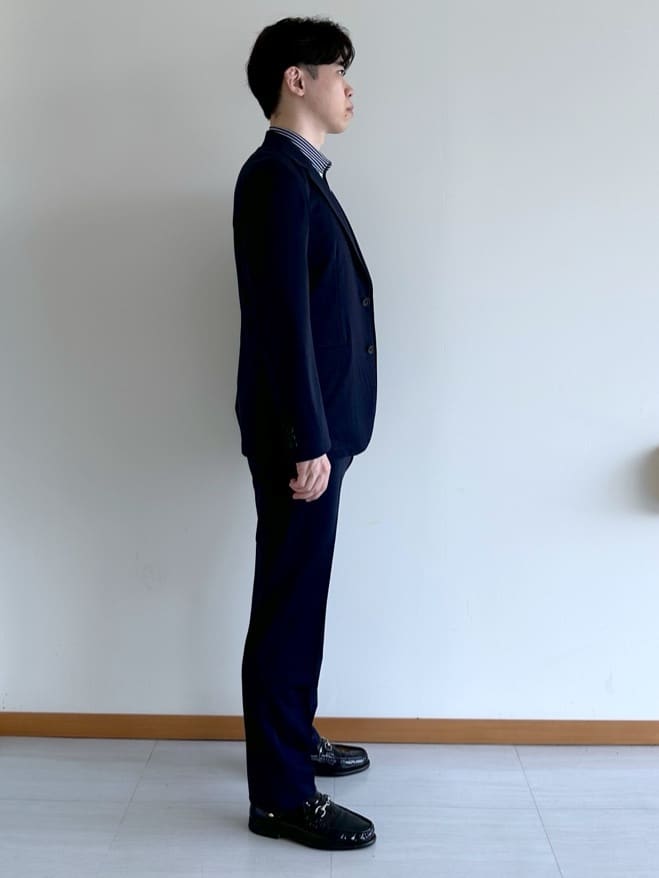 イッシーさんの「TAKEO KIKUCHI｜ピンジャージ 千鳥 ジャケット」を使ったコーディネート