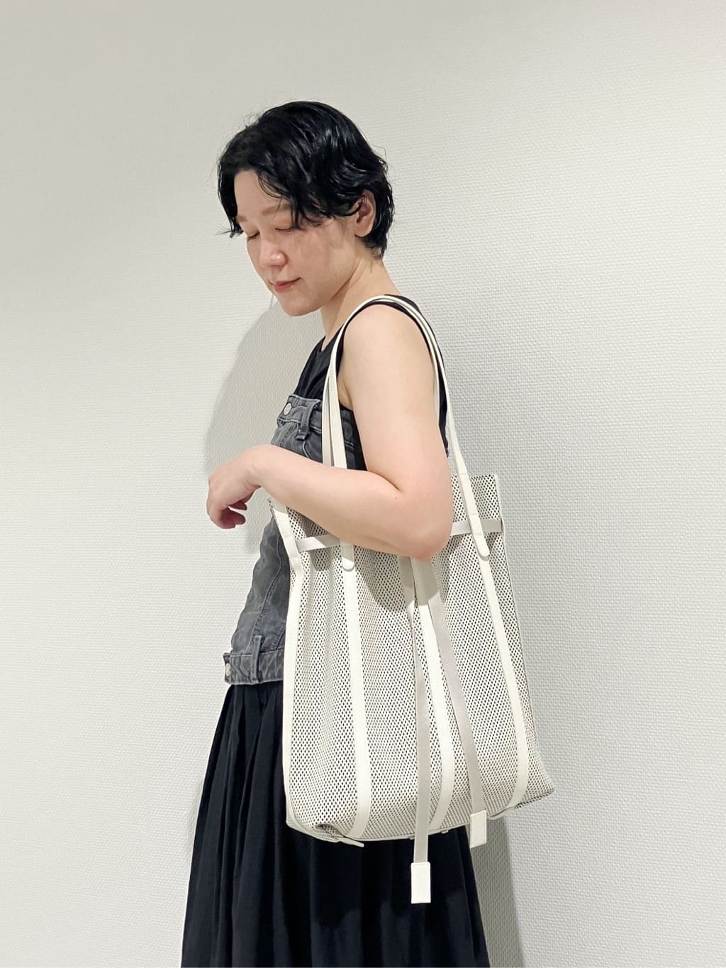 Cさんの「HIROKO HAYASHI｜PANIER（パニエ）トートバッグM」を使ったコーディネート