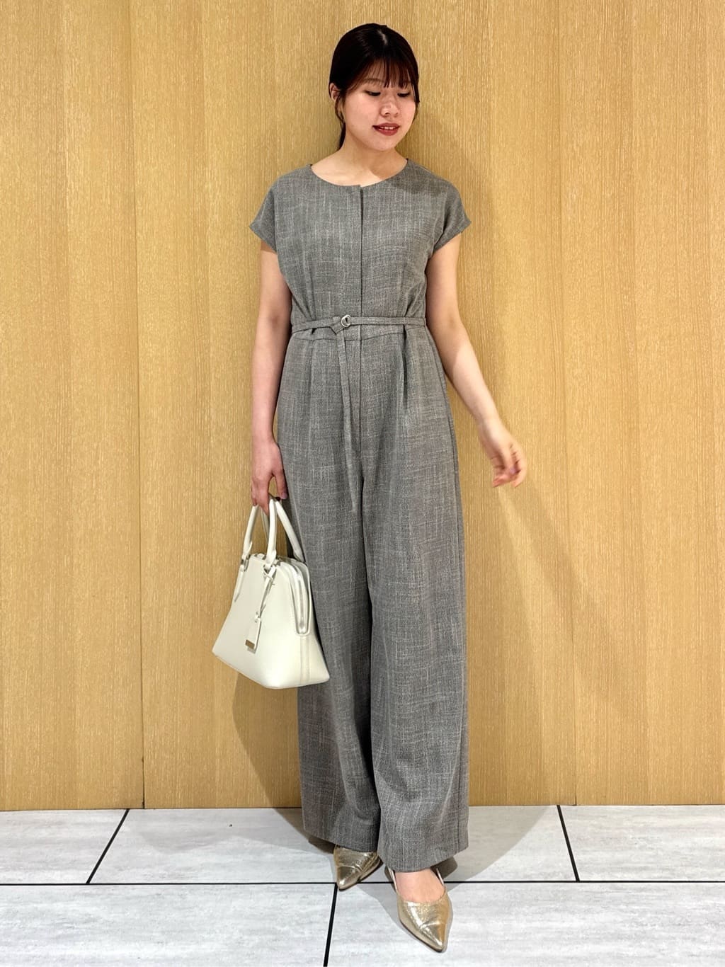 nanaさんの「UNTITLED｜【接触冷感/オールインワン/洗える】梳毛調合繊コンビネゾン」を使ったコーディネート