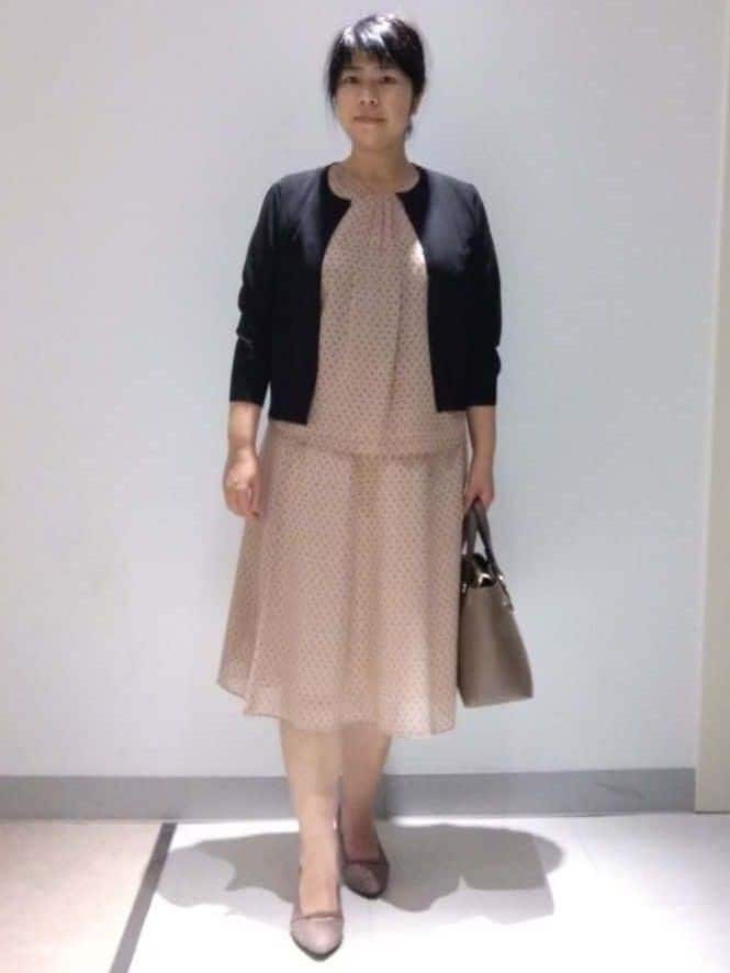 sakoさんの「Reflect｜【マシンウォッシュ可／セットアップ可】コツキ柄プリントブラウス」を使ったコーディネート